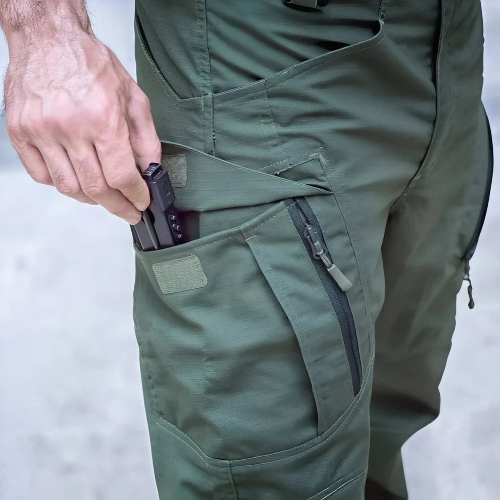 Pantalon de randonnée homme isolant à multiples poches