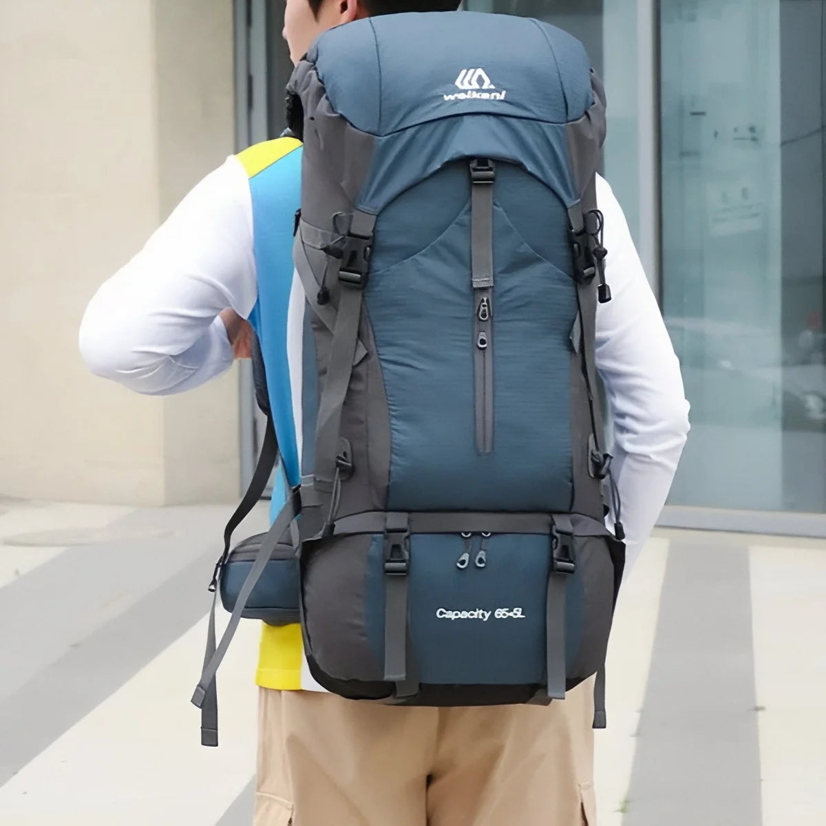 Sac à dos de randonnée 70 L avec housse de pluie