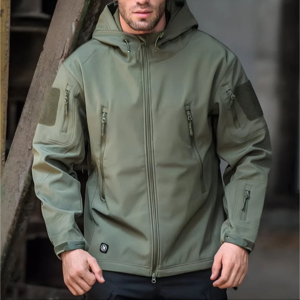 Veste randonnée homme à capuche