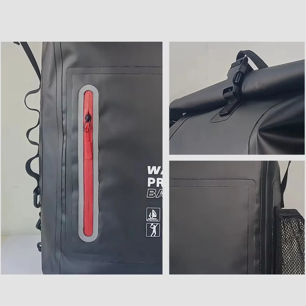 Sac à dos étanche 25 L en PVC 500D