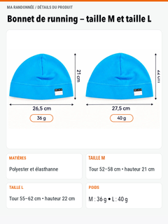 Ma Randonnée — détails techniques du produit en français, illustration 8
