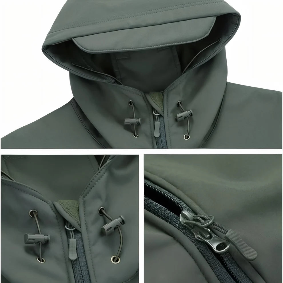 Veste randonnée homme à capuche