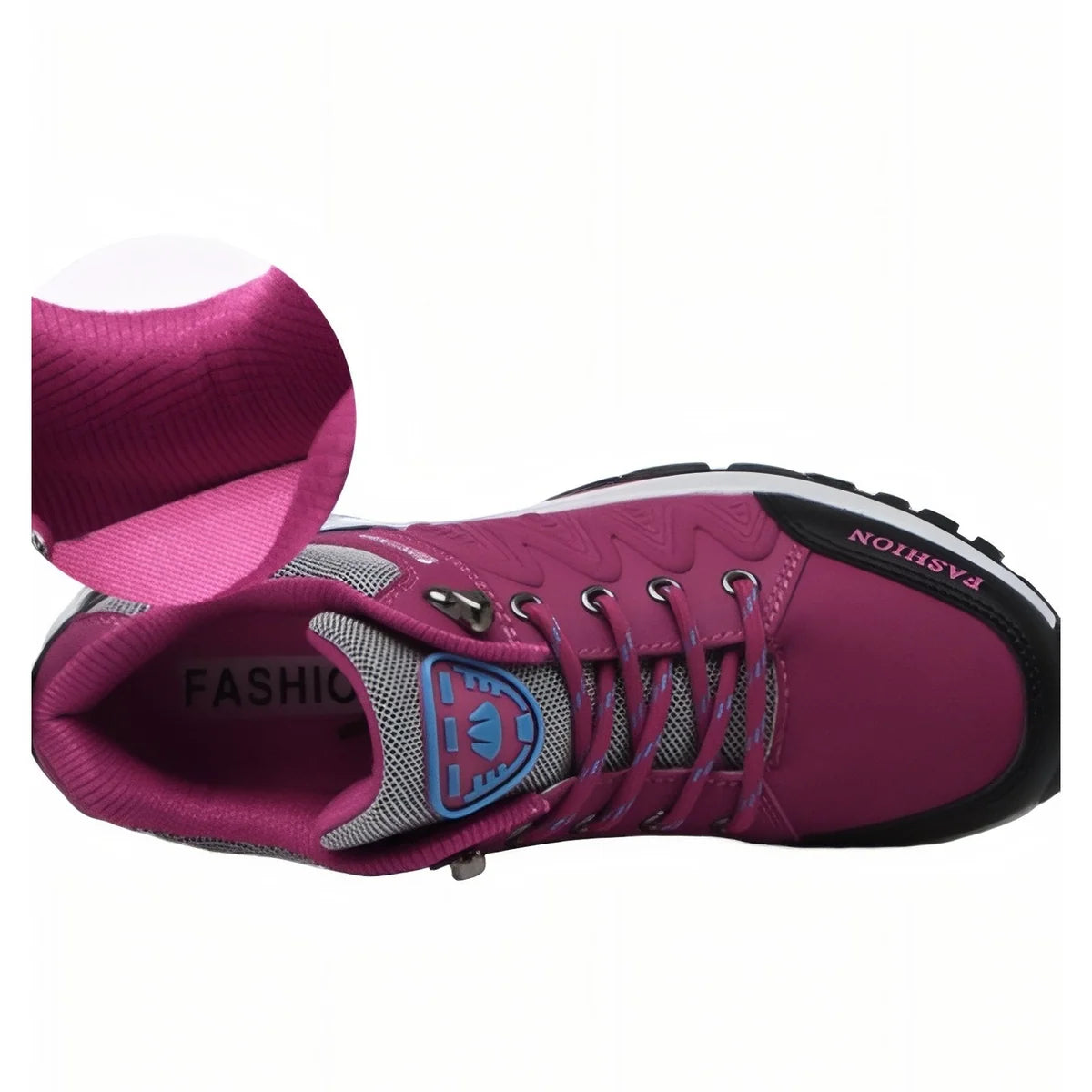 Chaussures de marche femme à plateforme