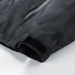 Veste de randonnée imperméable à capuche amovible