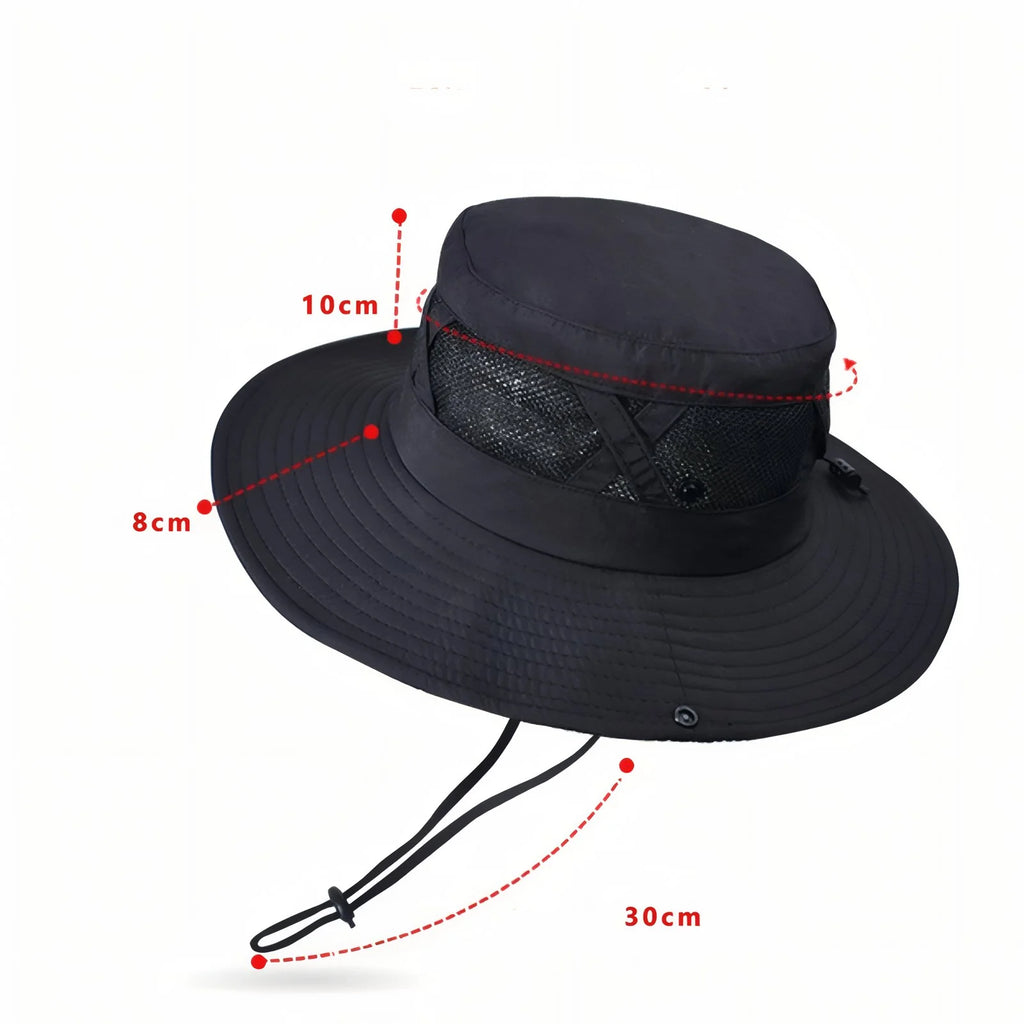 Chapeau de randonnée respirant