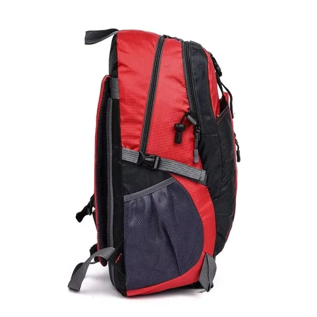 Sac à dos de randonnée en nylon avec housse de pluie