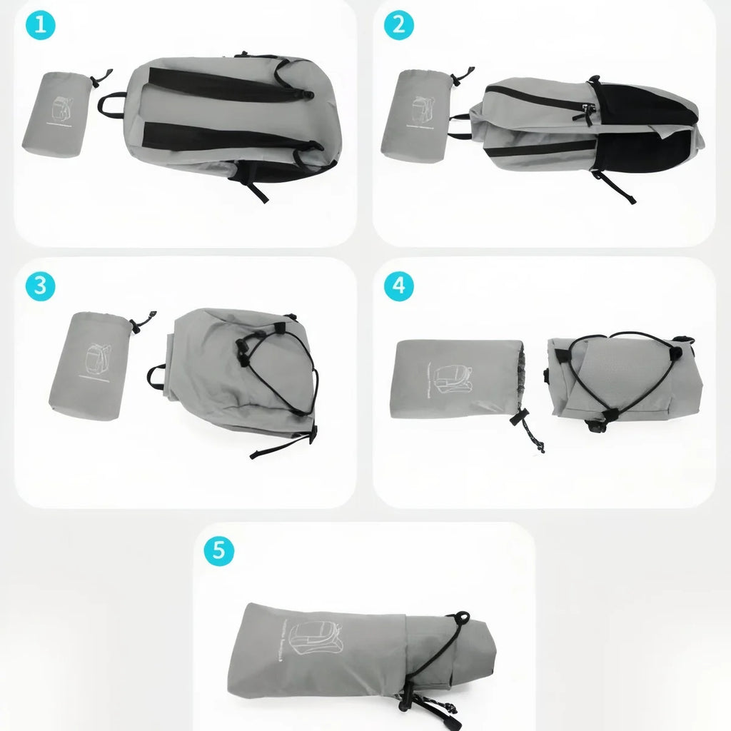 Sac à dos pliable de randonnée 20 L en nylon