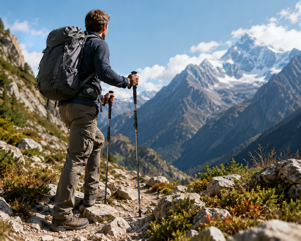 Bâtons randonnée ultralégers