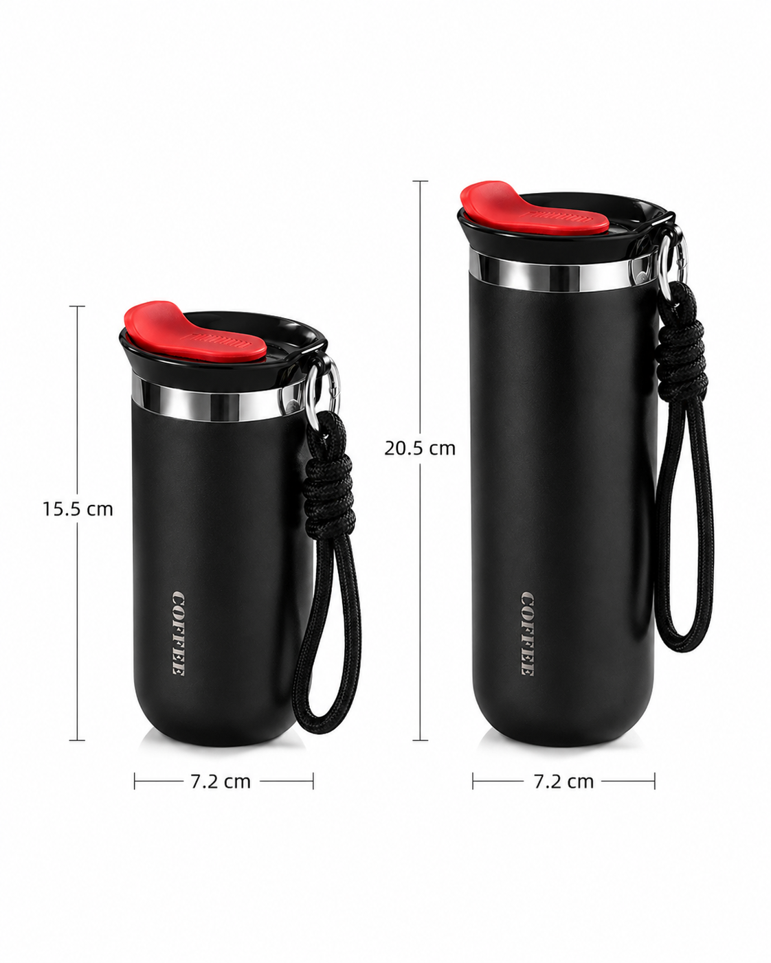 Mug isotherme randonnée 350/500 ml