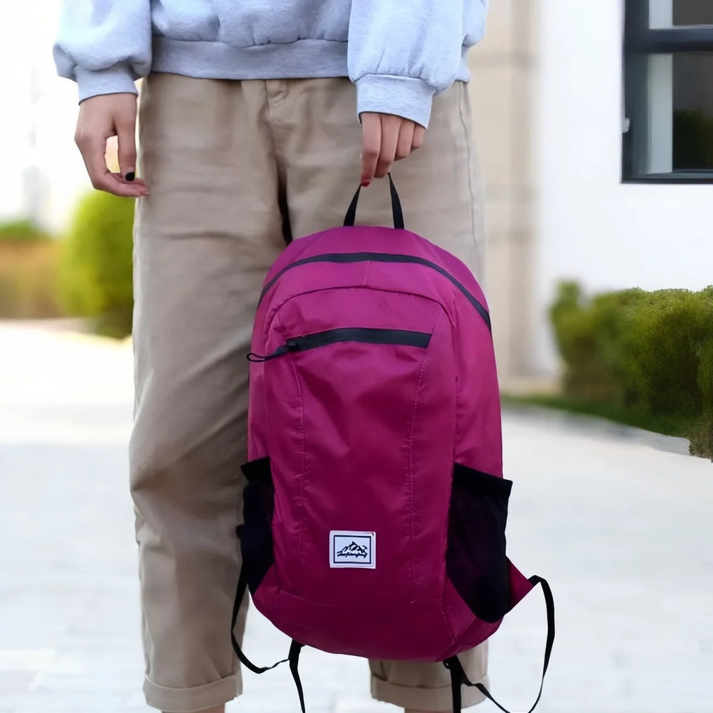 Sac à dos pliable de randonnée 20 L en polyester