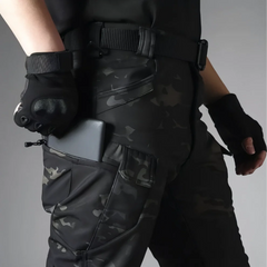 Pantalon de randonnée homme isolant à multiples poches