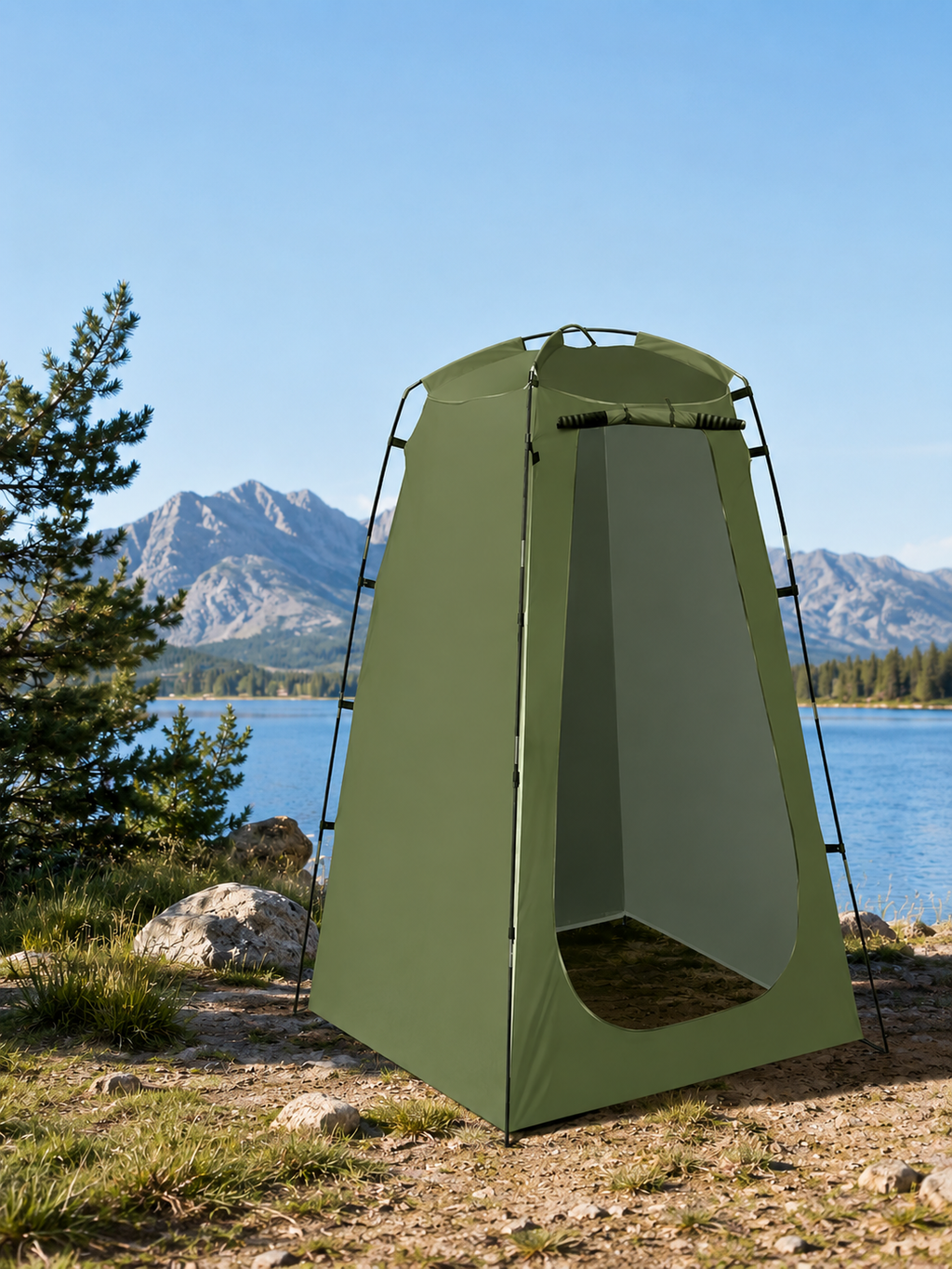 Tente de douche camping