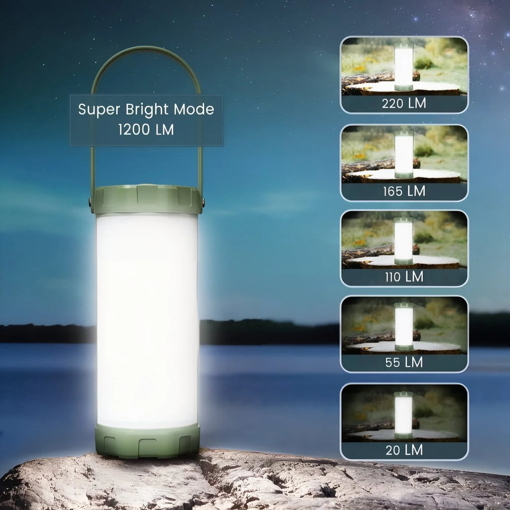 Lampes de camping LED étanches rechargeables