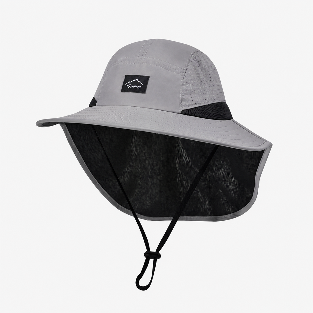 chapeau randonnée rabat de nuque