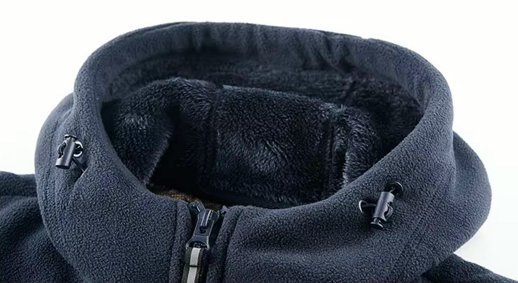 Veste polaire homme coupe-vent randonnée