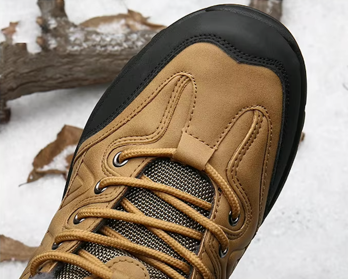 Bottines hiver homme doublées en cuir