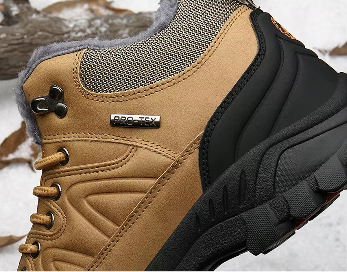 Bottines hiver homme doublées en cuir
