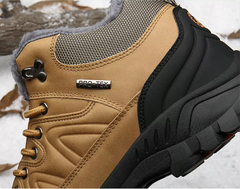 Bottines hiver homme doublées en cuir