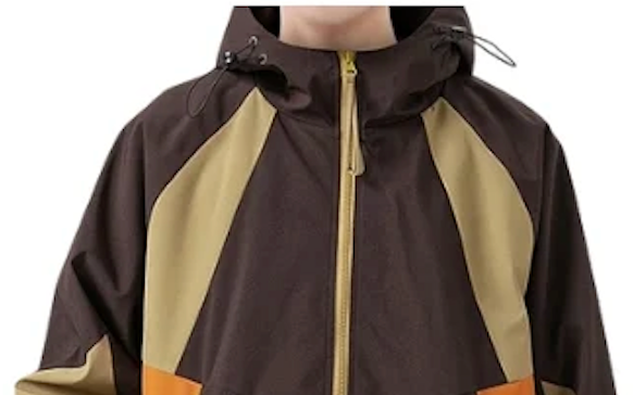 Veste de randonnée imperméable à capuche