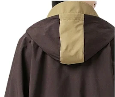 Veste de randonnée imperméable à capuche