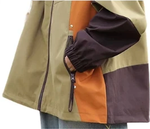 Veste de randonnée imperméable à capuche