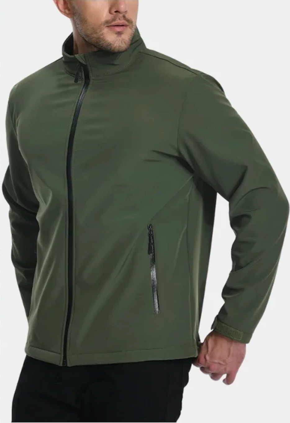 Veste softshell polaire homme