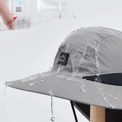 Chapeau randonnée rabat de nuque