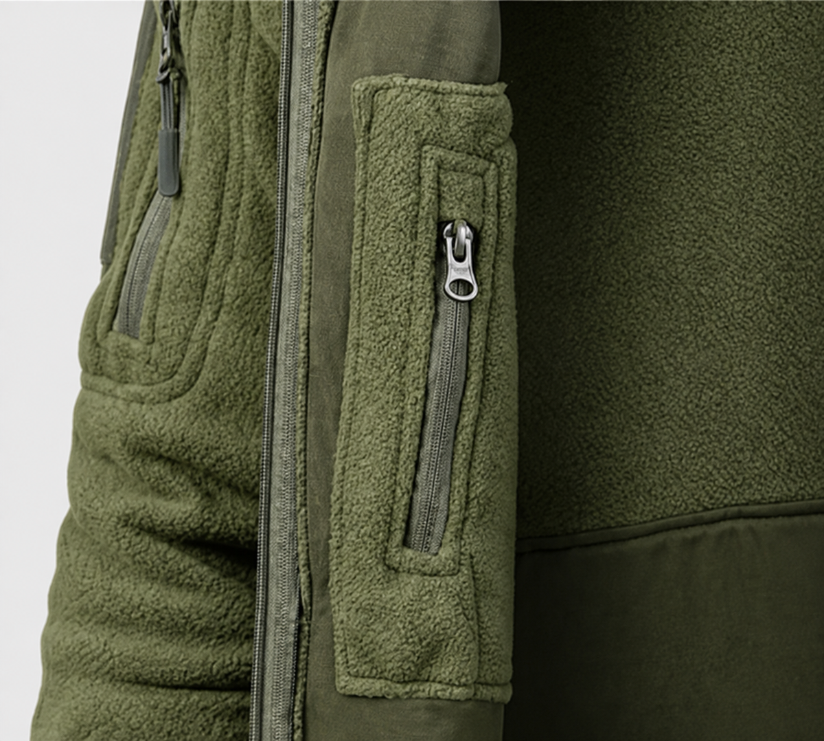 Veste polaire randonnée homme à capuche