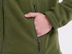 Veste polaire randonnée homme à capuche