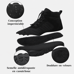 Chaussures randonnée hiver unisexes montantes