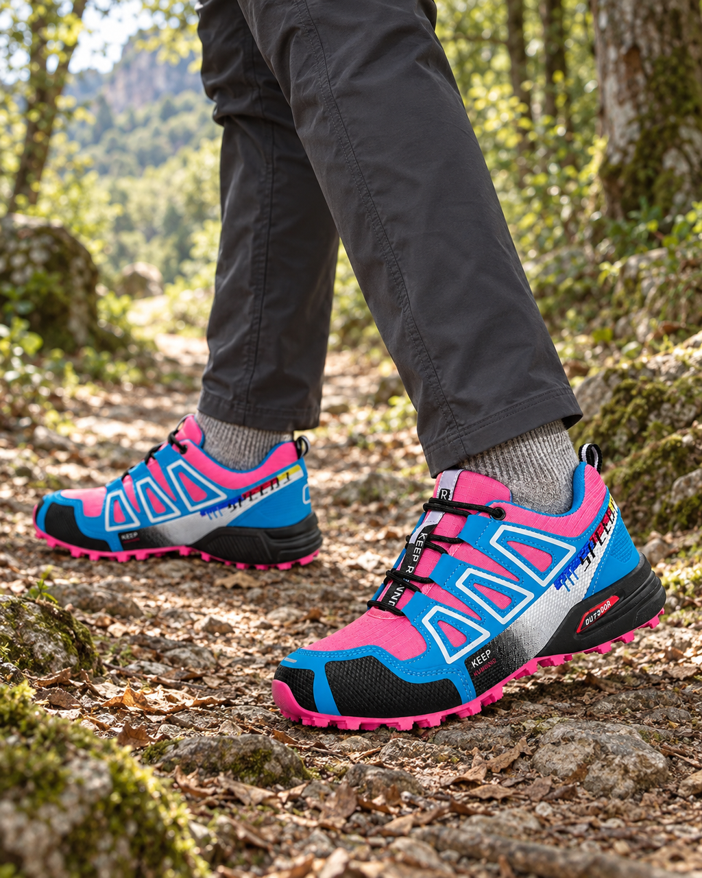 Chaussure de randonnée imperméable femme