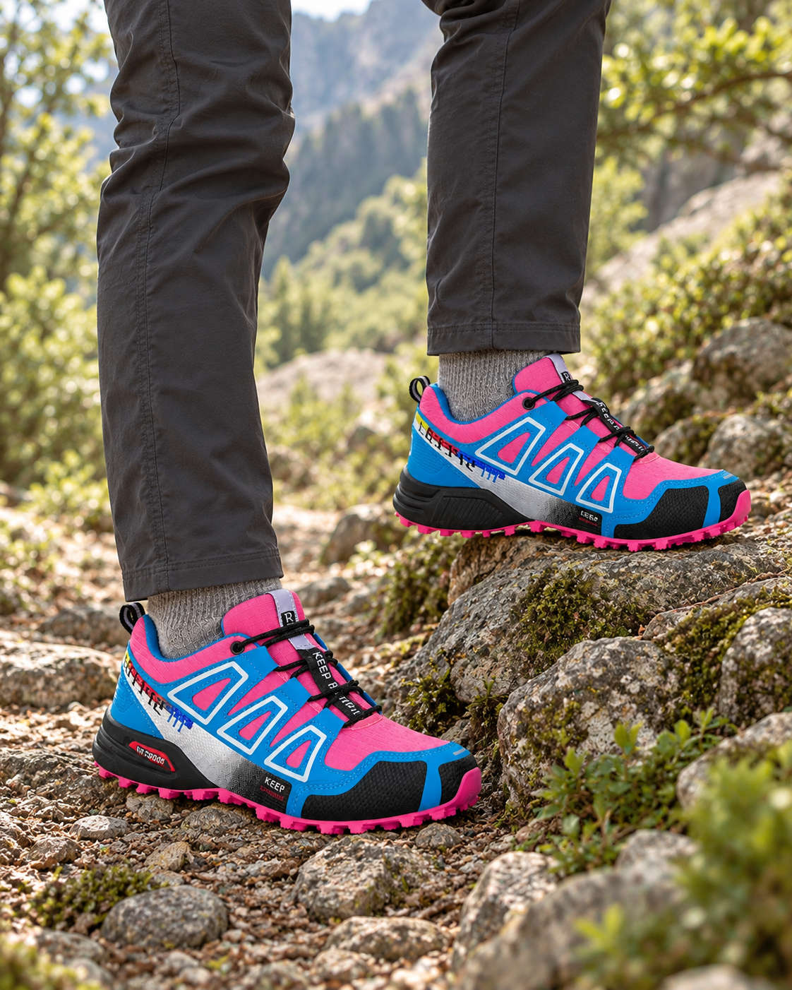 Chaussure de randonnée imperméable femme