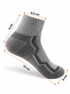 Chaussettes de randonnée épaisses à talon renforcé
