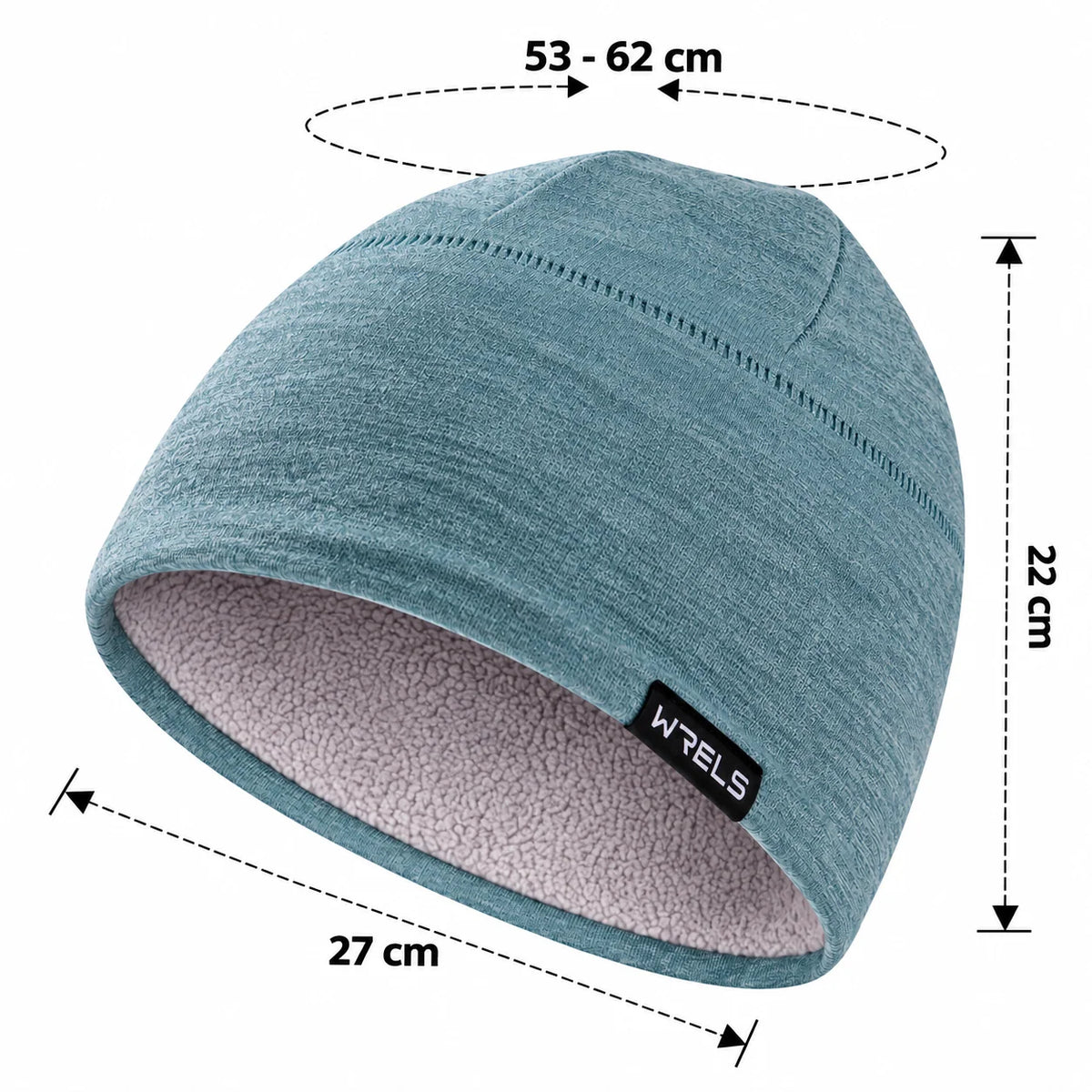 Bonnet thermique extensible doublé polaire
