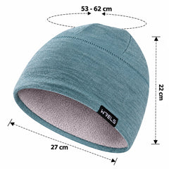 Bonnet thermique extensible doublé polaire