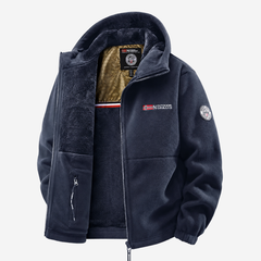 Veste polaire homme coupe-vent randonnée