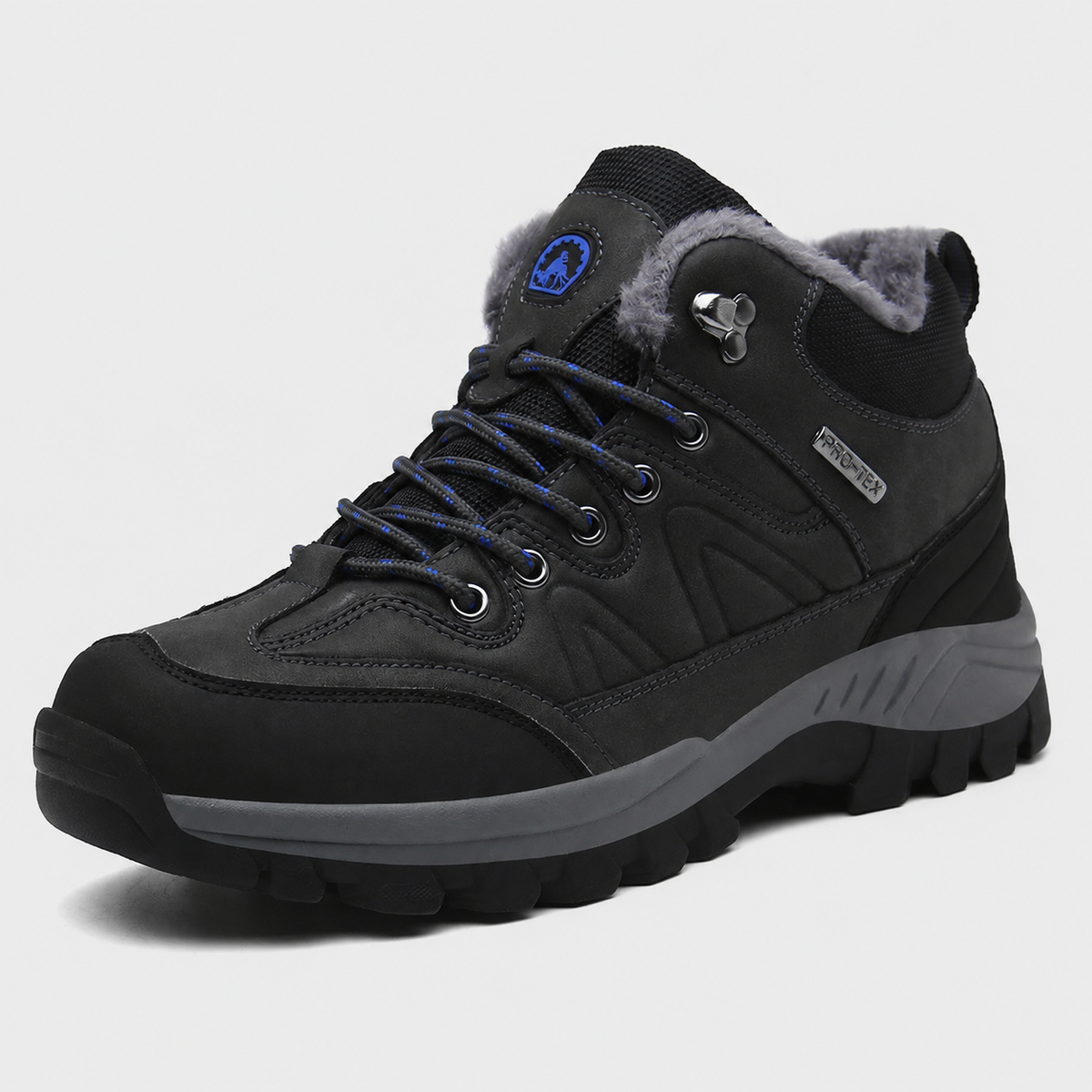 Bottines hiver homme doublées en cuir