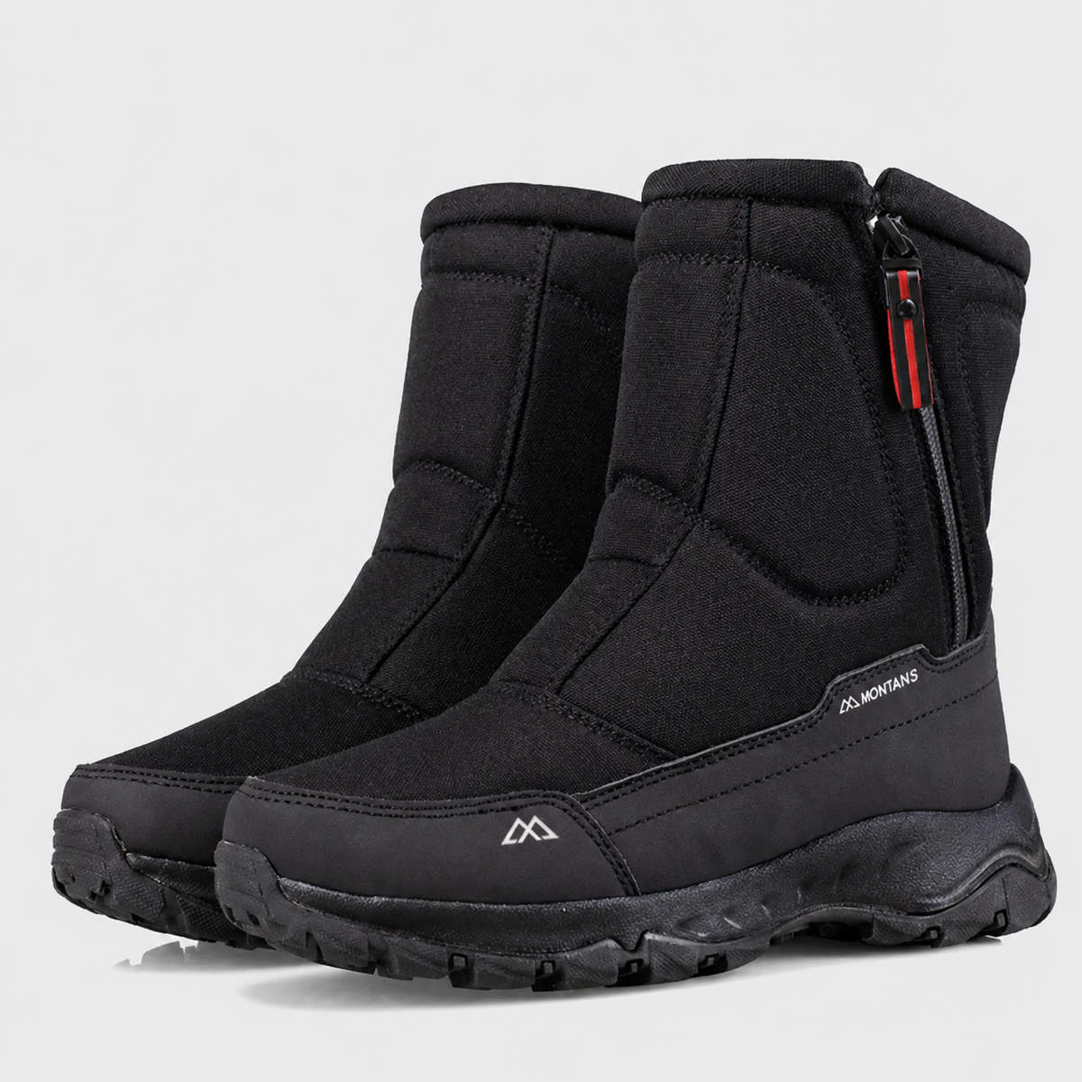 Bottes de neige imperméables doublées pour homme