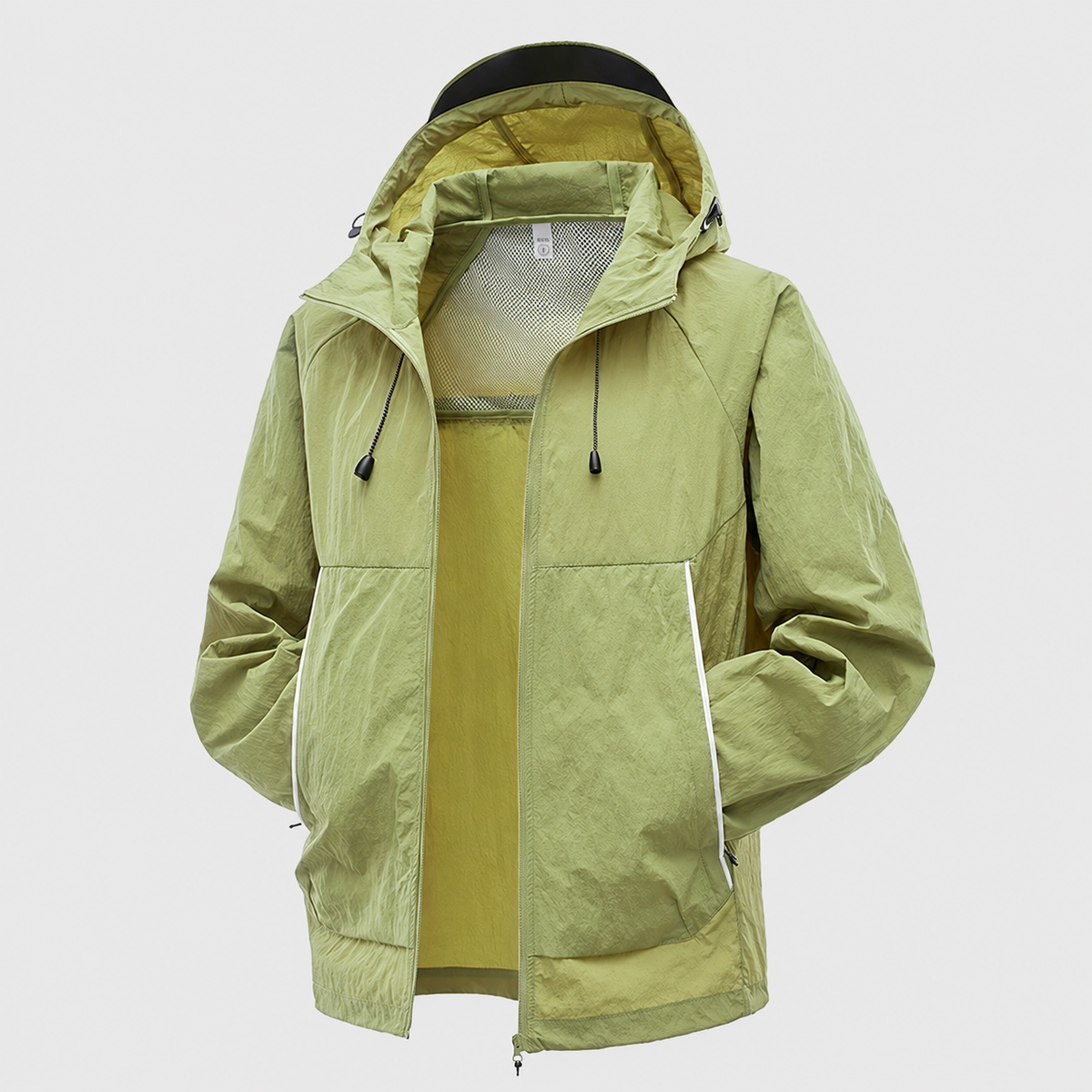 Veste de randonnée légère imperméable UPF 50+