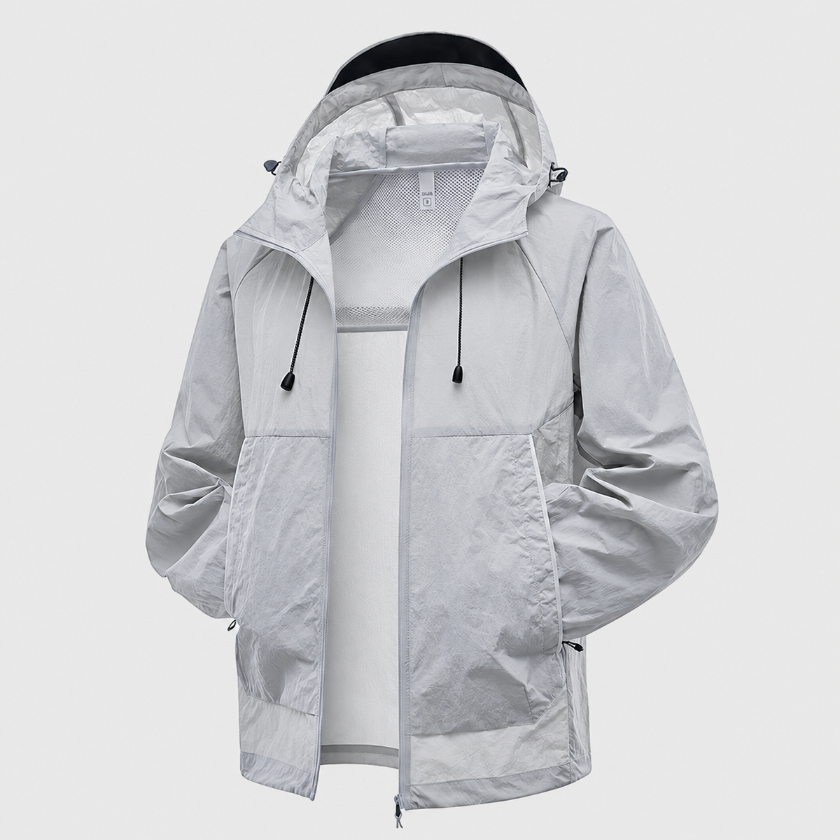 Veste de randonnée légère imperméable UPF 50+