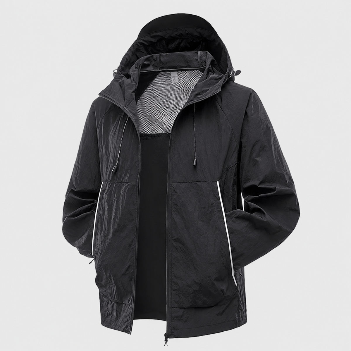 Veste de randonnée légère imperméable UPF 50+