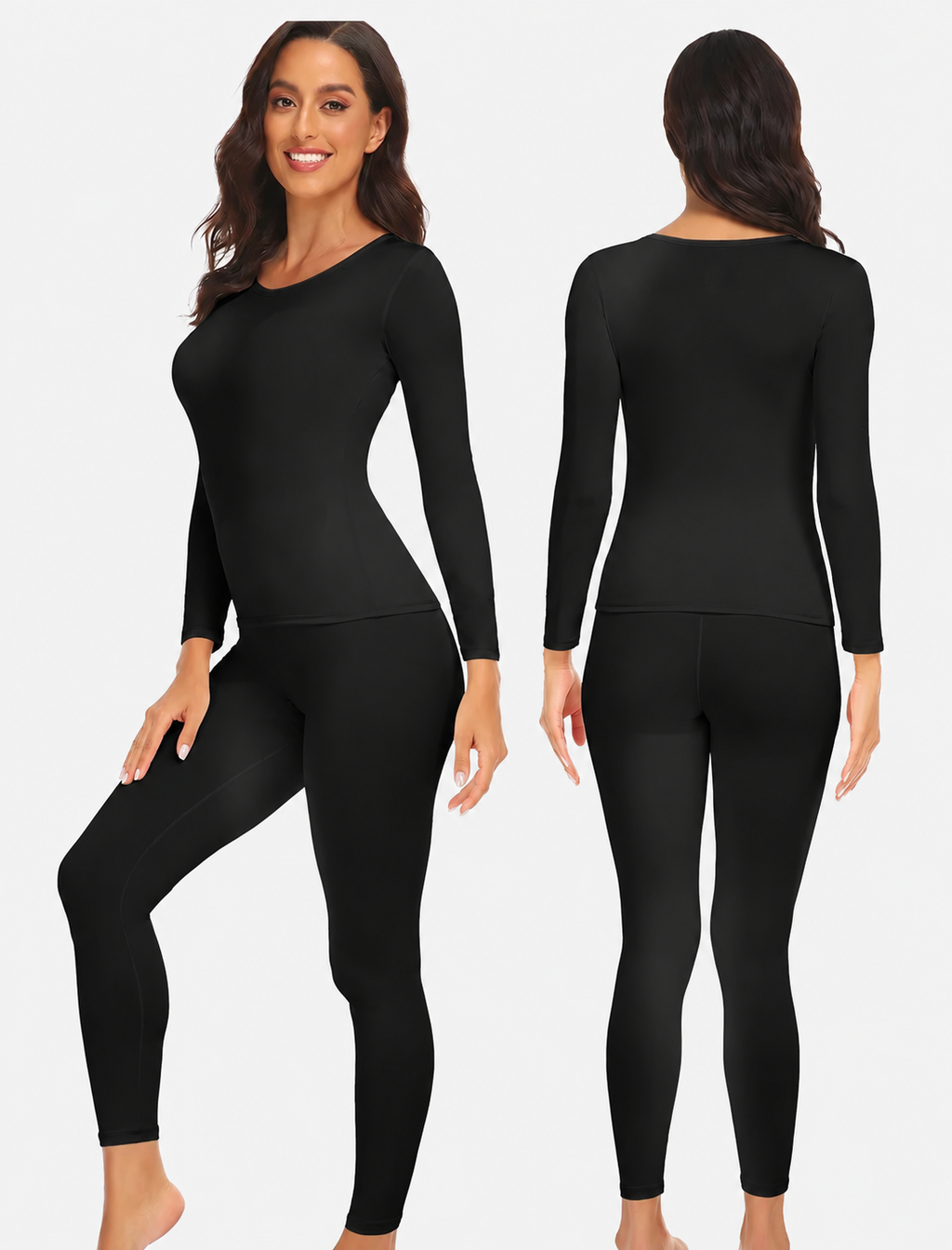 Sous-vêtements thermiques femme 2 pièces