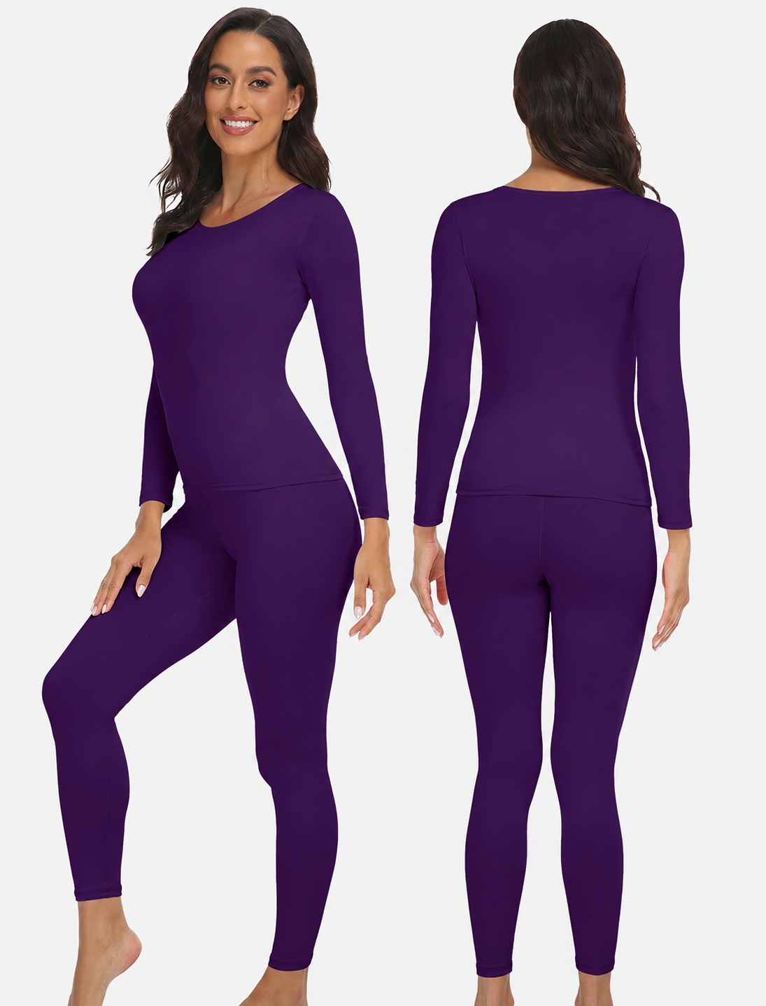 Sous-vêtements thermiques femme 2 pièces