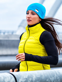 Bonnet de running léger doublé polaire