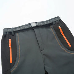 Pantalon softshell homme déperlant à genoux renforcés