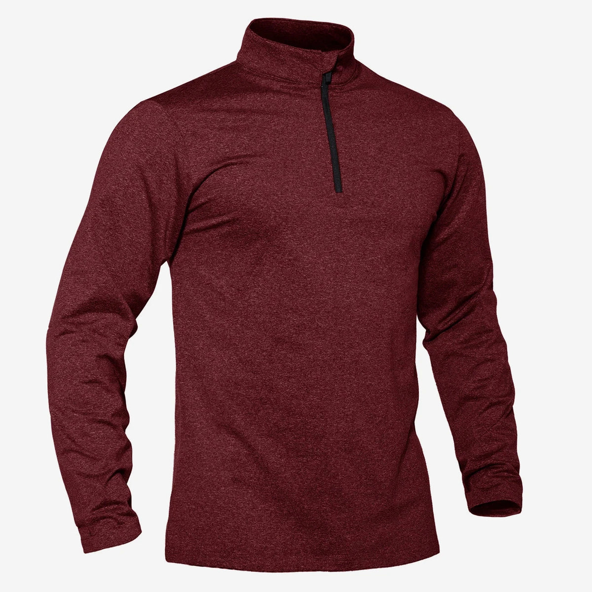 Haut thermique demi-zip homme