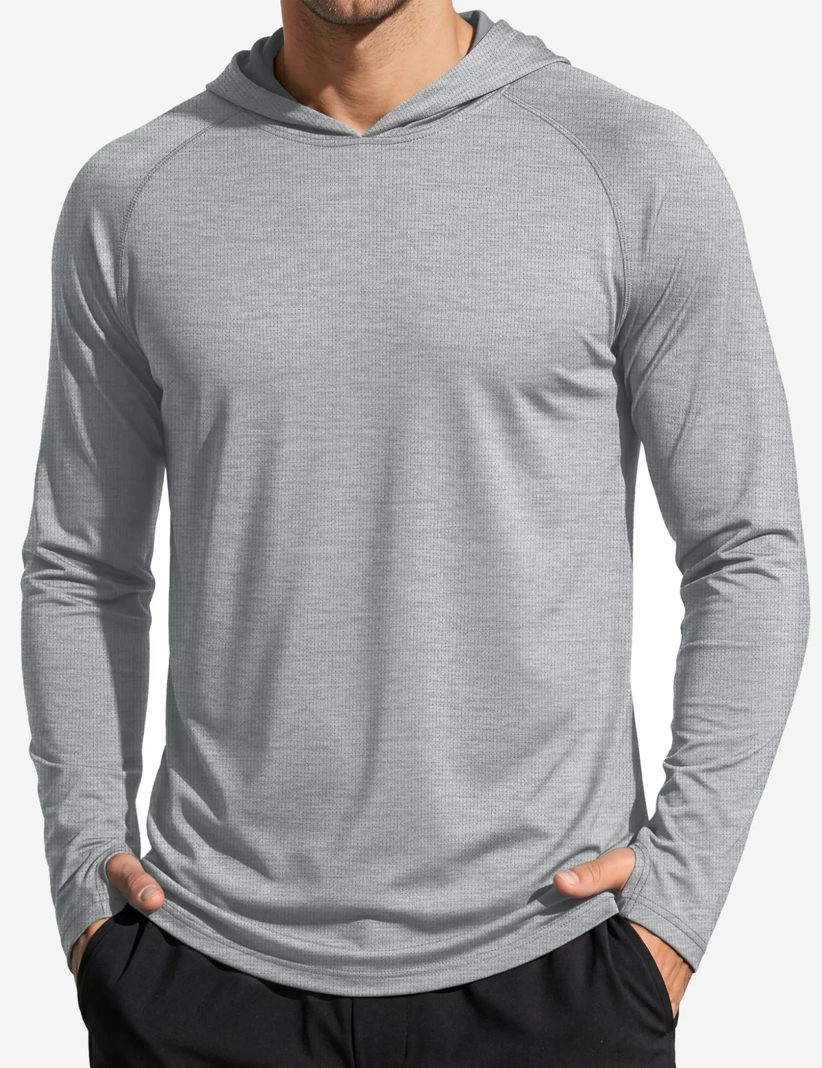 Haut anti-UV UPF 50+ à capuche homme