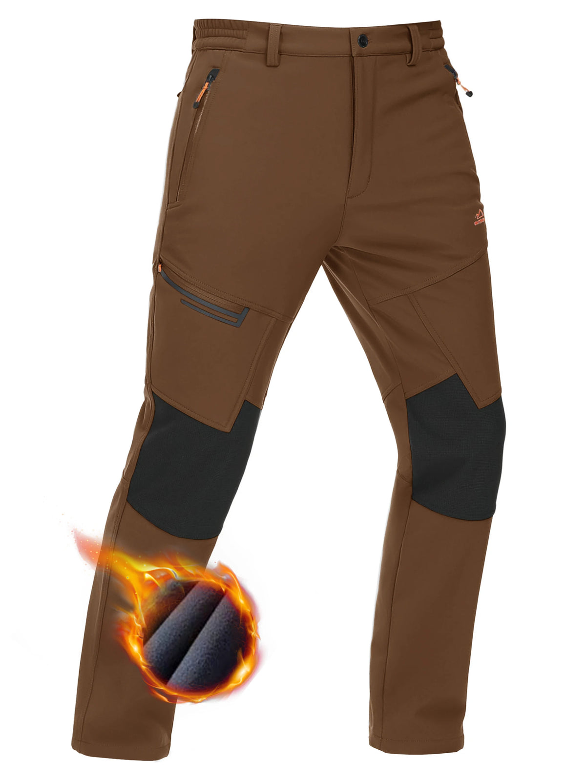 Pantalon softshell doublé polaire homme
