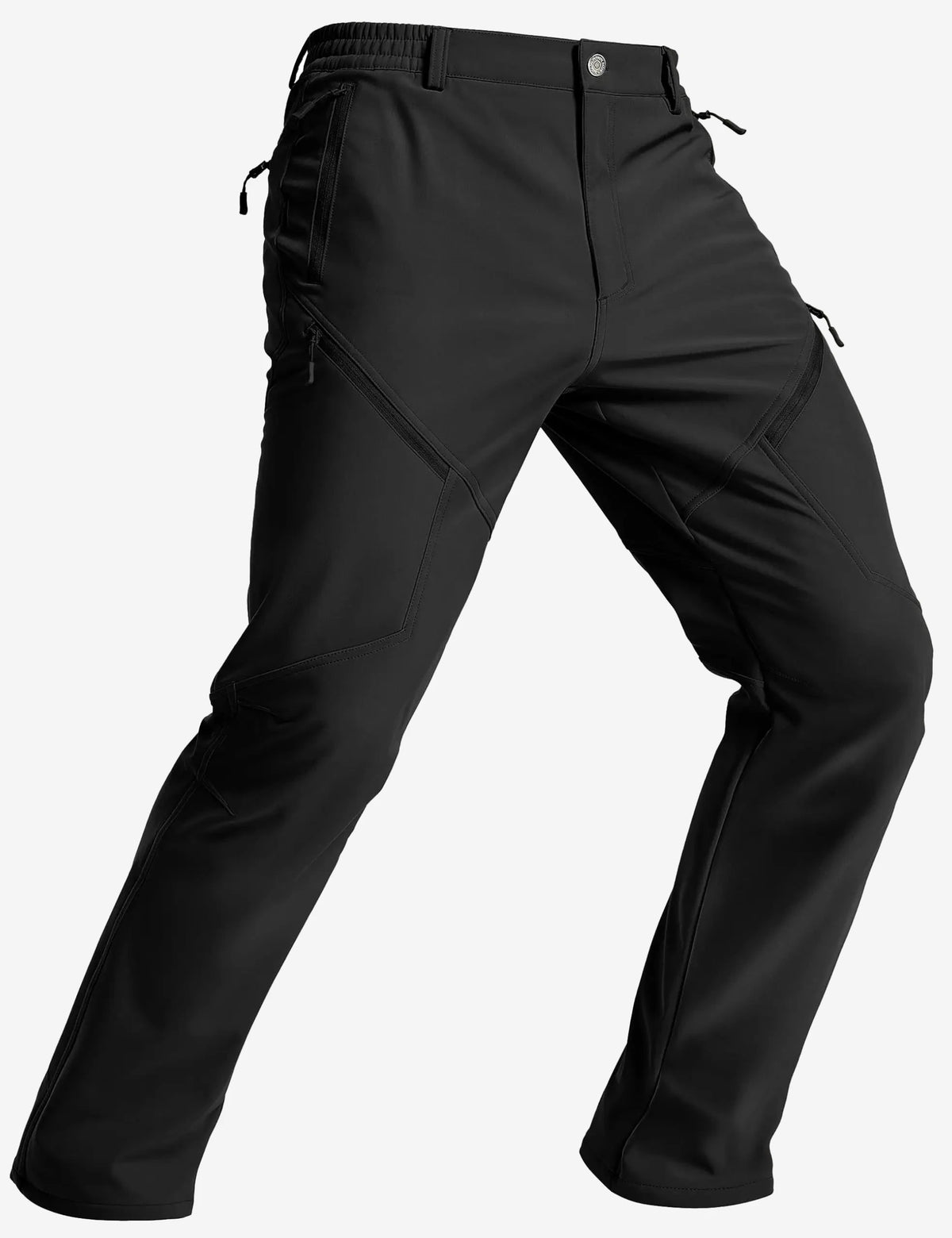 Pantalon de randonnée hiver homme doublé polaire