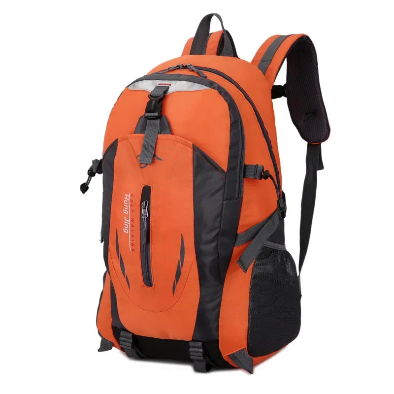 Sac à dos de randonnée en nylon avec housse de pluie